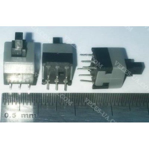 кнопка 8,5х8,5х14, 6pin 4,5мм, шток мм (ON)-OFF без фіксації (артикул: 23-0544.) кнопка 8,5х8,5х14, 6pin 4,5мм, шток мм (ON)-OFF без фіксації (артикул: 23-0544.)