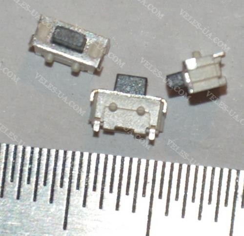 кнопка тактова SMD КУТОВА 4,5х2х 3,5, 2pin, шток 1,5мм (артикул: 23-0550.) кнопка тактова SMD КУТОВА 4,5х2х 3,5, 2pin, шток 1,5мм (артикул: 23-0550.)
