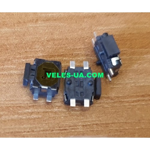 кнопка тактова SMD КУТОВА 3,5х4,7х 1,4, 4pin, шток 1мм (артикул: 23-0551.) кнопка тактова SMD КУТОВА 3,5х4,7х 1,4, 4pin, шток 1мм (артикул: 23-0551.)
