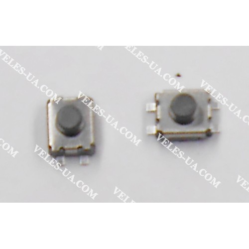 кнопка тактова SMD 3.5х3х 2,2, 4pin, шток 1мм, TST335-2.5 (артикул: 23-0571.) кнопка тактова SMD 3.5х3х 2,2, 4pin, шток 1мм, TST335-2.5 (артикул: 23-0571.)
