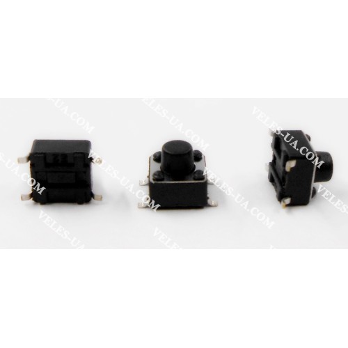 кнопка тактова SMD 6х6х 6, 4pin, шток 2,5мм (артикул: 23-0581.) кнопка тактова SMD 6х6х 6, 4pin, шток 2,5мм (артикул: 23-0581.)