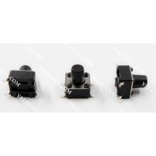 кнопка тактова SMD 6х6х 7,5, 4pin, шток 4,0мм (артикул: 23-0583.) кнопка тактова SMD 6х6х 7,5, 4pin, шток 4,0мм (артикул: 23-0583.)