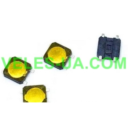 кнопка тактова SMD 3х3х 0,8, 4pin, шток мм (артикул: 23-0595.) кнопка тактова SMD 3х3х 0,8, 4pin, шток мм (артикул: 23-0595.)