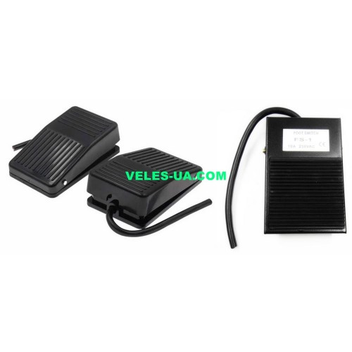 Кнопка ПЕДАЛЬ ЧОРНА TEADLE SWITCH type: FS-1 , 10A/220VAC (артикул: 23-0738.) Кнопка ПЕДАЛЬ ЧОРНА TEADLE SWITCH type: FS-1 , 10A/220VAC (артикул: 23-0738.)