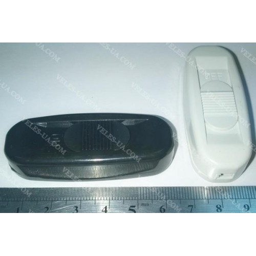 перемикач БРА 3A 250V, повзунковий, ЧОРНИЙ art:1033 (артикул: 23-0751.BK) перемикач БРА 3A 250V, повзунковий, ЧОРНИЙ art:1033 (артикул: 23-0751.BK)
