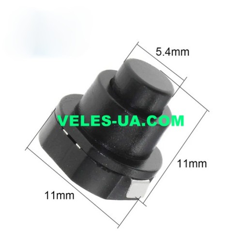 Мікрик 2pin 11х11х11мм з фіксацією 1.5A 250VAC KAN-10A ON-OFF (для фонариків) (артикул: 23-0901.) Мікрик 2pin 11х11х11мм з фіксацією 1.5A 250VAC KAN-10A ON-OFF (для фонариків) (артикул: 23-0901.)