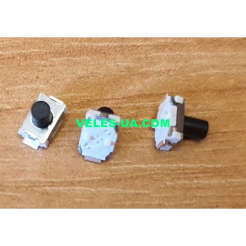 кнопка тактова SMD 4х3х 4, 2pin, шток 2,8мм (артикул: 23-0917.) кнопка тактова SMD 4х3х 4, 2pin, шток 2,8мм (артикул: 23-0917.)