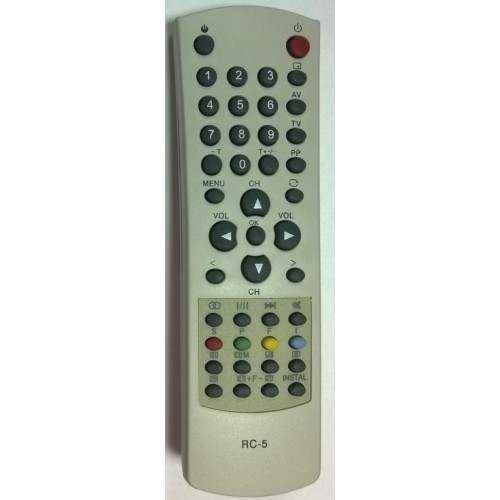 Пульт Горизонт RC-5W (TV) білі (артикул: 24-0610) Пульт Горизонт RC-5W (TV) білі (артикул: 24-0610)