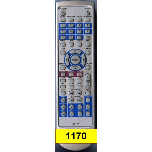 BBK RC47 DVD orig. (артикул: 24-1170) BBK RC47 DVD orig. (артикул: 24-1170)