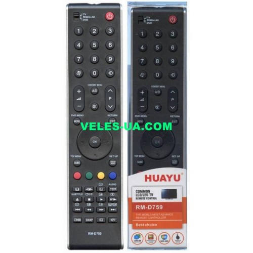 Toshiba RM-D759 корпус CT-90287, універсальний по Toshiba (артикул: 24-2808) Toshiba RM-D759 корпус CT-90287, універсальний по Toshiba (артикул: 24-2808)