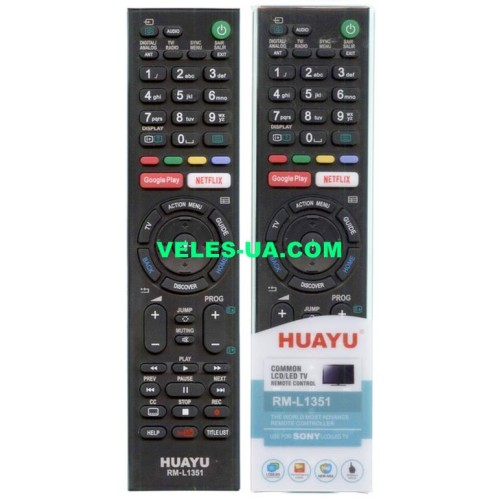 Sony RM-L1351, корпус RMF-TX310E, універсальний для Sony (артикул: 24-2809) Sony RM-L1351, корпус RMF-TX310E, універсальний для Sony (артикул: 24-2809)