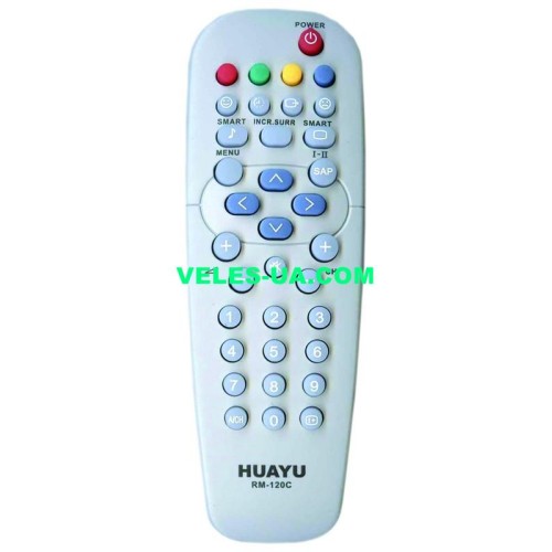 Philips RM-120C, RC-19035003, RC-19335002/01, універсальний для Philips (артикул: 24-2878) Philips RM-120C, RC-19035003, RC-19335002/01, універсальний для Philips (артикул: 24-2878)