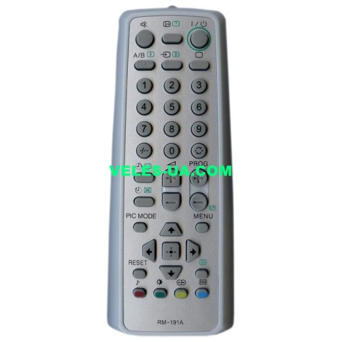 Sony RM-191A+, корпус RM-W100, RM-W103, RM-W104, універсальний для Sony (артикул: 24-2962) Sony RM-191A+, корпус RM-W100, RM-W103, RM-W104, універсальний для Sony (артикул: 24-2962)
