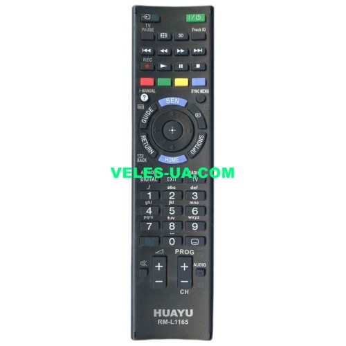 Sony RM-L1165, 3D, корпус RM-ED047, RM-ED050, універсальний для Sony (артикул: 24-2963) Sony RM-L1165, 3D, корпус RM-ED047, RM-ED050, універсальний для Sony (артикул: 24-2963)