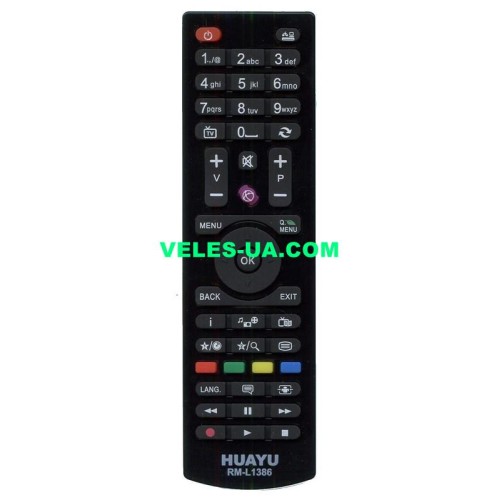 Vestel RM-L1386, Romsat 43F350T2, GoGEN, Funai, Grundig, універсальний (артикул: 24-3015) Vestel RM-L1386, Romsat 43F350T2, GoGEN, Funai, Grundig, універсальний (артикул: 24-3015)