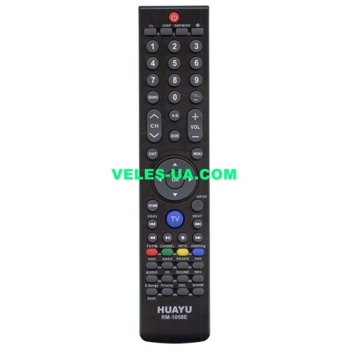 Універсальний Skyworth RM-1058E, універсальний для Skyworth smart TV (артикул: 24-3043) Універсальний Skyworth RM-1058E, універсальний для Skyworth smart TV (артикул: 24-3043)