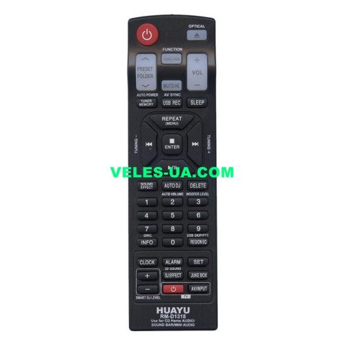 LG RM-D1318, (CD Home AUDIO, SOUND BAR, MINI AUDIO), універсальний для LG (артикул: 24-3128) LG RM-D1318, (CD Home AUDIO, SOUND BAR, MINI AUDIO), універсальний для LG (артикул: 24-3128)