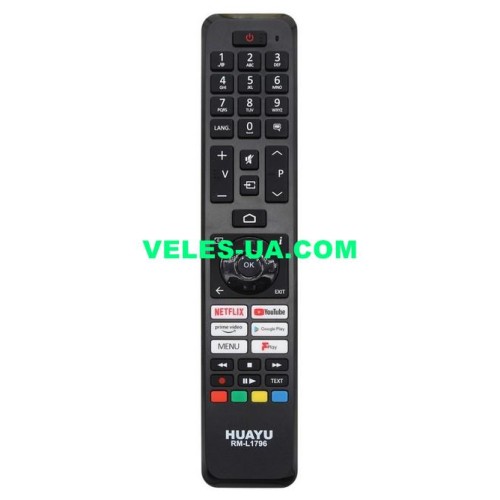 Toshiba, Toshiba, JVC, Vestel RM-L17960, універсальний (артикул: 24-3170) Toshiba, Toshiba, JVC, Vestel RM-L17960, універсальний (артикул: 24-3170)