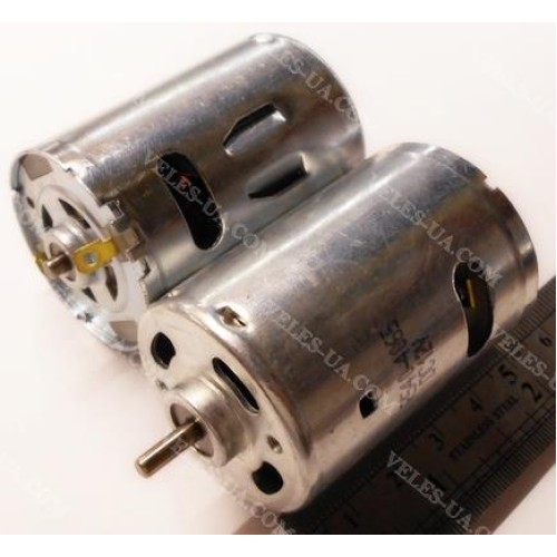 двигун DC 12V R540-4065, d36mm, L50mm (вал 3.1мм L=9мм) (артикул: 25-0387.) двигун DC 12V R540-4065, d36mm, L50mm (вал 3.1мм L=9мм) (артикул: 25-0387.)