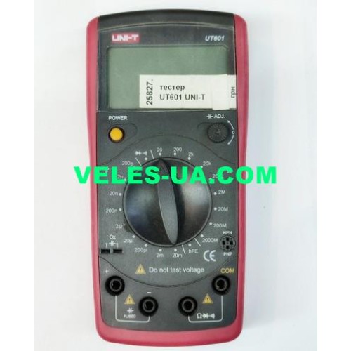 тестер UT601 UNI-T (артикул: 25-0827.) тестер UT601 UNI-T (артикул: 25-0827.)