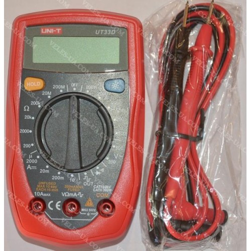 тестер UT33D UNI-T (артикул: 25-0834.) тестер UT33D UNI-T (артикул: 25-0834.)