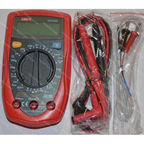 тестер UT33C UNI-T (артикул: 25-0835.) тестер UT33C UNI-T (артикул: 25-0835.)