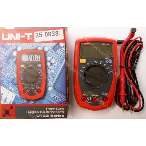 тестер UT33A UNI-T (артикул: 25-0838.) тестер UT33A UNI-T (артикул: 25-0838.)