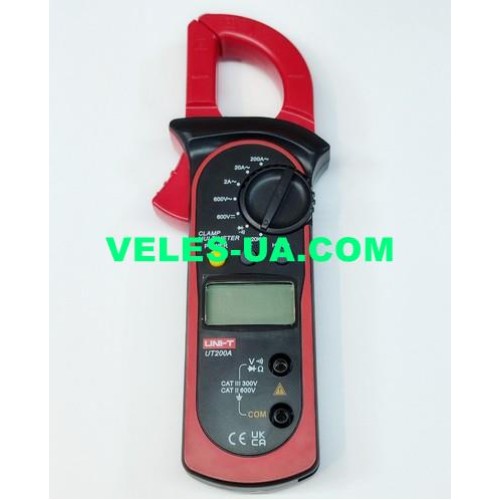 тестер UT200A UNI-T кліщі (артикул: 25-0901) тестер UT200A UNI-T кліщі (артикул: 25-0901)