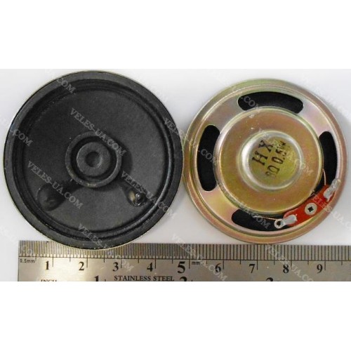 Дин.Pmax= 0.5W (Pua= 0,038 Вт), 50мм, 8 Ohm, h12.0mm, model:TRI50N-C 1шт (артикул: 28-0125.) Дин.Pmax= 0.5W (Pua= 0,038 Вт), 50мм, 8 Ohm, h12.0mm, model:TRI50N-C 1шт (артикул: 28-0125.)