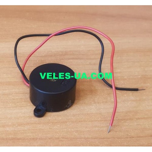 Бузер DC12V з генератором FMQ-2012B, d20x11.5mm, 8-12VDC (артикул: 28-0679.) Бузер DC12V з генератором FMQ-2012B, d20x11.5mm, 8-12VDC (артикул: 28-0679.)