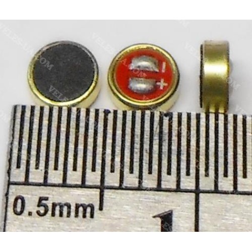 Мікрофон електретний, d4.0x1.5mm, 3VDC (1.5-10V), -48...66dB, s/n=56dB, Imax=0.5mA, з рез.втул,Китай (артикул: 28-0758.) Мікрофон електретний, d4.0x1.5mm, 3VDC (1.5-10V), -48...66dB, s/n=56dB, Imax=0.5mA, з рез.втул,Китай (артикул: 28-0758.)