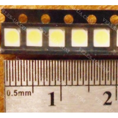 світлодіод SMD 1210 БІЛИЙ, TY-C3528PW1, 2,7cd , 6.0-7.0Lm, 120град, 2-3V (артикул: 29-0001.WC) світлодіод SMD 1210 БІЛИЙ, TY-C3528PW1, 2,7cd , 6.0-7.0Lm, 120град, 2-3V (артикул: 29-0001.WC)