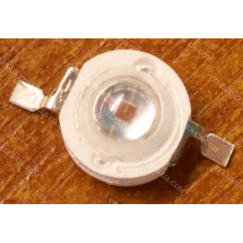 світлодіод 3W/3,2…3,6V/700mA 395-400нм УЛЬТРОФІОЛЕТОВИЙ (без пластіни) (артикул: 29-0035.UV) світлодіод 3W/3,2…3,6V/700mA 395-400нм УЛЬТРОФІОЛЕТОВИЙ (без пластіни) (артикул: 29-0035.UV)