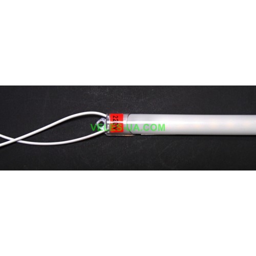 лінійка LED AC220V, 3014 (6000K) 64LED, пластик матовий, 0,3м (артикул: 29-0071.WC) лінійка LED AC220V, 3014 (6000K) 64LED, пластик матовий, 0,3м (артикул: 29-0071.WC)
