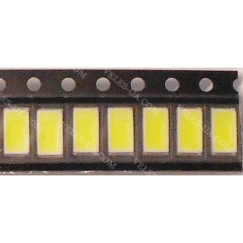 світлодіод SMD 5730, 0.5W, 50-55Lm, 3.2-3.4V, БІЛИЙ ХОЛОДНИЙ (артикул: 29-0074.WC) світлодіод SMD 5730, 0.5W, 50-55Lm, 3.2-3.4V, БІЛИЙ ХОЛОДНИЙ (артикул: 29-0074.WC)