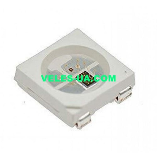 світлодіод SMD 5050 RGB , WS2812B-4 GTG5050RGBC, Адресний (артикул: 29-0082.RGB) світлодіод SMD 5050 RGB , WS2812B-4 GTG5050RGBC, Адресний (артикул: 29-0082.RGB)