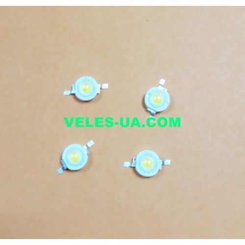 світлодіод 1W/3,2…3,8V/350mA 110-120lm 3050-3250K БІЛИЙ ТЕПЛИЙ (без пластіни) (артикул: 29-0158.WW) світлодіод 1W/3,2…3,8V/350mA 110-120lm 3050-3250K БІЛИЙ ТЕПЛИЙ (без пластіни) (артикул: 29-0158.WW)