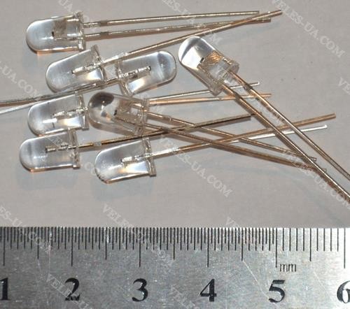 світлодіод d5mm СИНІЙ прозорий 2кд (артикул: 29-0505.) світлодіод d5mm СИНІЙ прозорий 2кд (артикул: 29-0505.)
