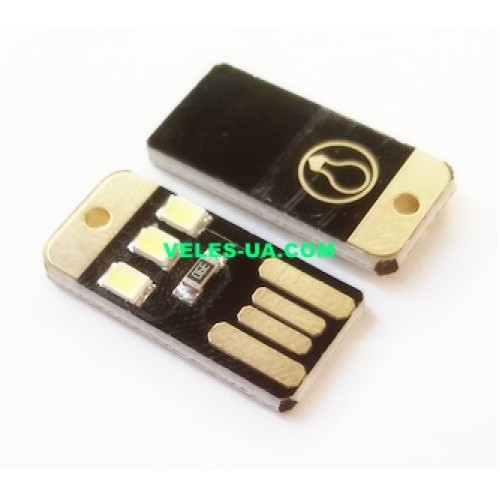 Ліхтарик USB 3LED 2835 , DC5V, білий холодний 24х12х2,6мм (артикул: 29-0631.) Ліхтарик USB 3LED 2835 , DC5V, білий холодний 24х12х2,6мм (артикул: 29-0631.)