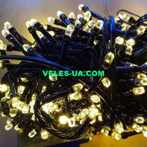 гірлянда 100LED WW, біла тепла, чорний дріт (артикул: 29-0751.WW-BK) гірлянда 100LED WW, біла тепла, чорний дріт (артикул: 29-0751.WW-BK)