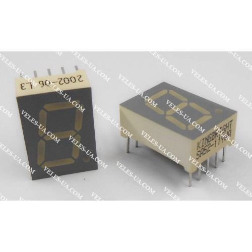 LED індикатор 1 роз., Анод, Y, 0.52 LED індикатор 1 роз., Анод, Y, 0.52