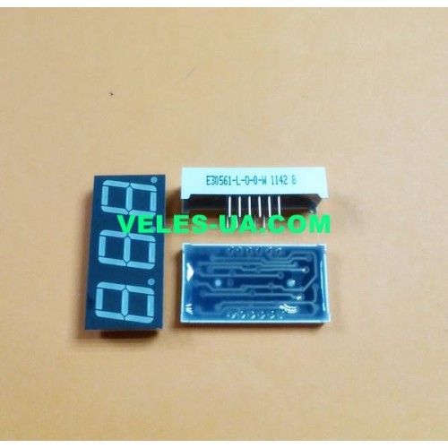 LED індикатор 3 роз., Катод, RD, 0,56 LED індикатор 3 роз., Катод, RD, 0,56
