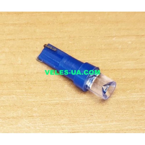 авто-лампочка T5-1LED FLUX СИНІЙ код-002 (артикул: 29-1001.BL) авто-лампочка T5-1LED FLUX СИНІЙ код-002 (артикул: 29-1001.BL)