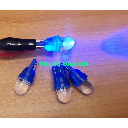 авто-лампочка T10- 1LED FLUX СИНІЙ код-010 (артикул: 29-1003.BL) авто-лампочка T10- 1LED FLUX СИНІЙ код-010 (артикул: 29-1003.BL)