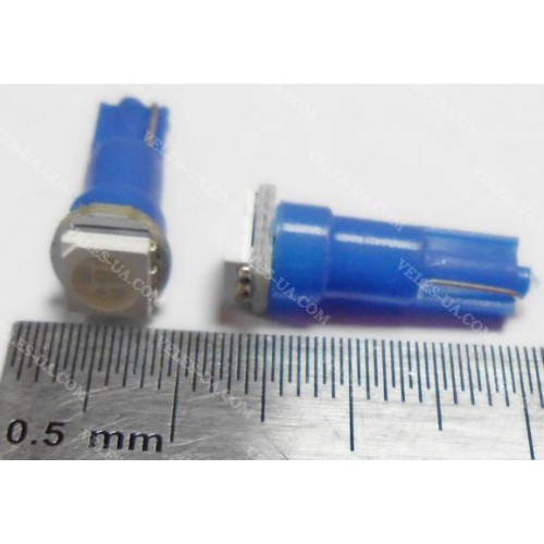 авто-лампочка T5-1LED SMD5050 СИНІЙ код-195 (артикул: 29-1041.BL) авто-лампочка T5-1LED SMD5050 СИНІЙ код-195 (артикул: 29-1041.BL)