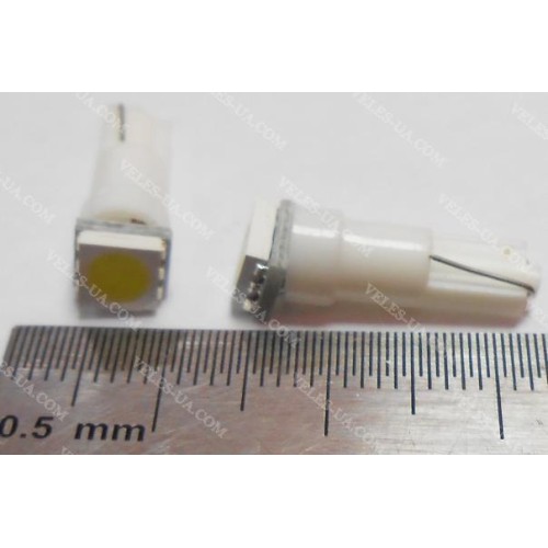 авто-лампочка T5-1LED SMD5050 БІЛИЙ код-194 (артикул: 29-1041.W) авто-лампочка T5-1LED SMD5050 БІЛИЙ код-194 (артикул: 29-1041.W)