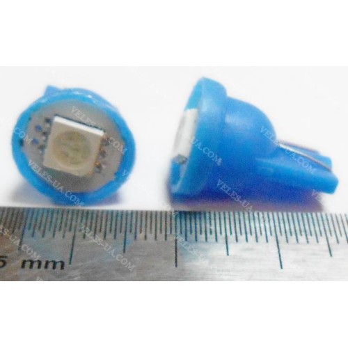 авто-лампочка T10- 1LED SMD5050 СИНІЙ код-208 (артикул: 29-1044.BL) авто-лампочка T10- 1LED SMD5050 СИНІЙ код-208 (артикул: 29-1044.BL)