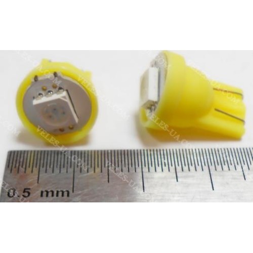 авто-лампочка T10- 1LED SMD5050 ЖОВТИЙ код-206 (артикул: 29-1044.Y) авто-лампочка T10- 1LED SMD5050 ЖОВТИЙ код-206 (артикул: 29-1044.Y)