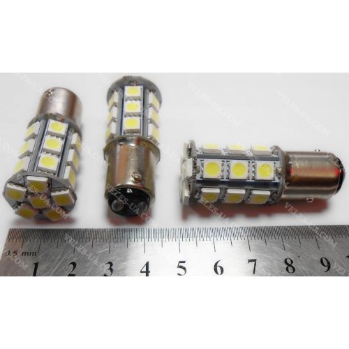 авто-лампочка S25-24LED 5050SMD, 2конт, БІЛИЙ model:275/2 (артикул: 29-1063.WC) авто-лампочка S25-24LED 5050SMD, 2конт, БІЛИЙ model:275/2 (артикул: 29-1063.WC)