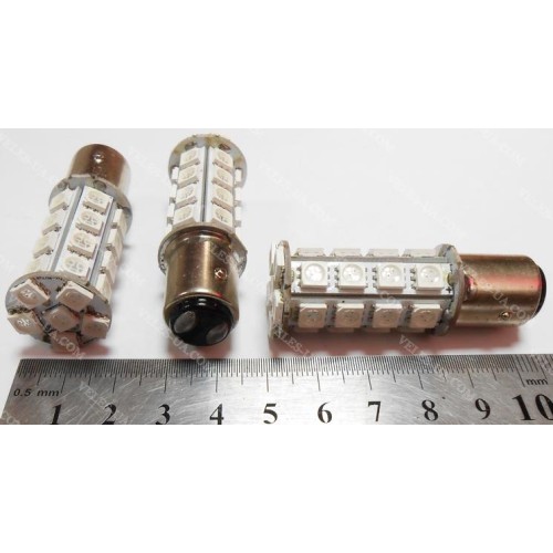 авто-лампочка S25-30LED 5050SMD, 2конт, ЧЕРВОНИЙ model:276/2 (артикул: 29-1064.RD) авто-лампочка S25-30LED 5050SMD, 2конт, ЧЕРВОНИЙ model:276/2 (артикул: 29-1064.RD)